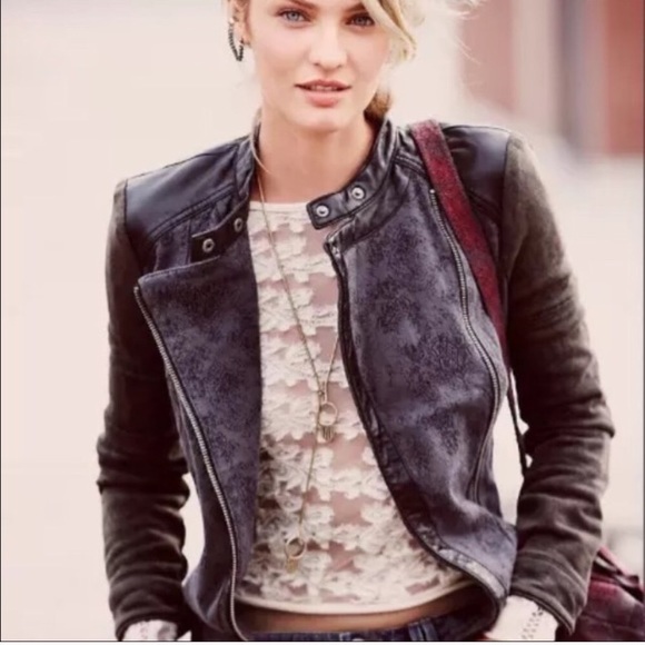 Free People Jackets & Blazers - Lowest! Free People vegan jacquard jacket